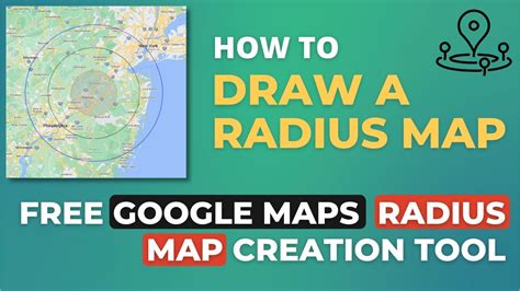 Map with radius
