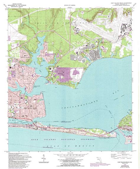 Florida Map Fort Walton Beach