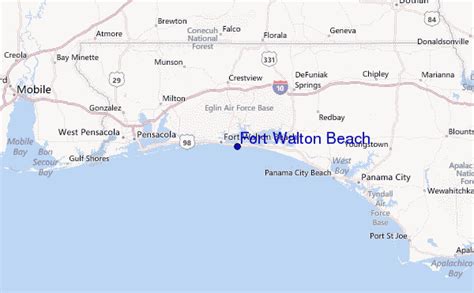 Florida Map Ft Walton Beach