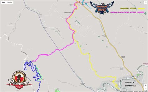 Hatfield and McCoy Trail Map