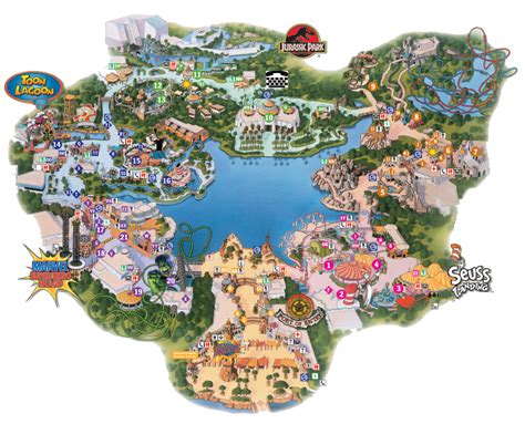 Island of Adventure map