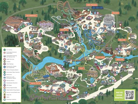 Map of Busch Gardens Williamsburg