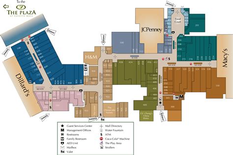 Map of Garden State Plaza