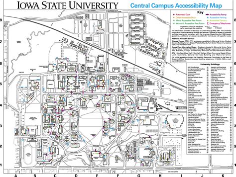 Map of Iowa State Campus