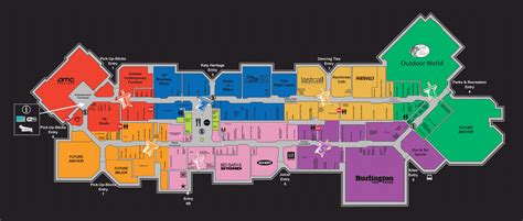 Map of Katy Mills Mall