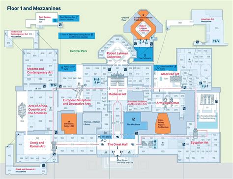 Map of Metropolitan Museum of Art