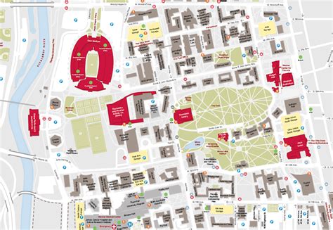 Map of Ohio State University