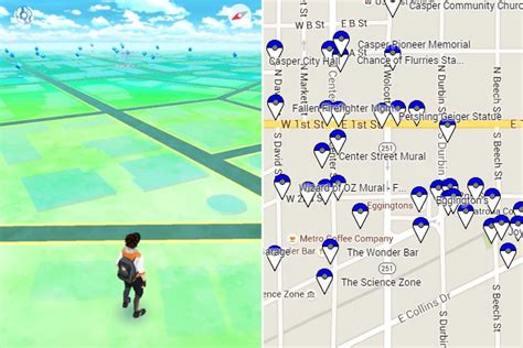 Pokémon GO Stops Map