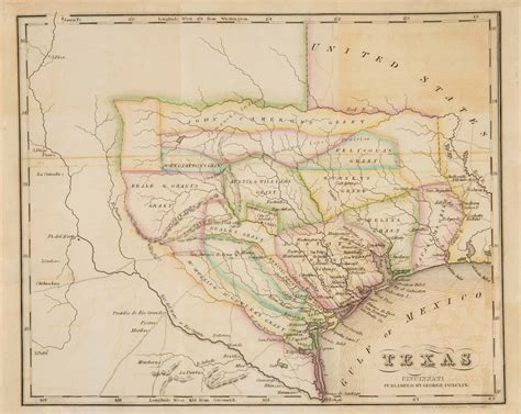 Map of Republic of Texas