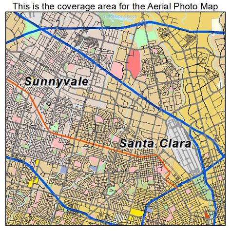 Map Of Santa Clara Ca