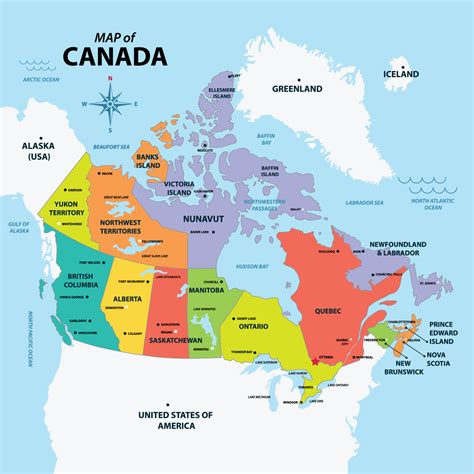 Map of Canada