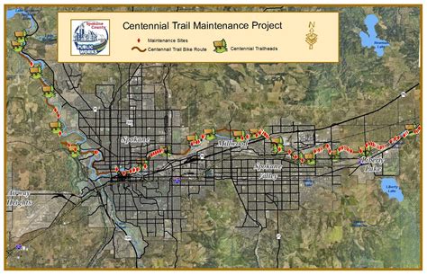 Centennial Trail Map