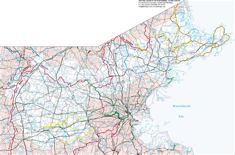 Map of the North Shore Massachusetts