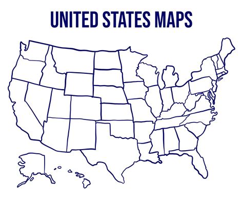Map of the USA