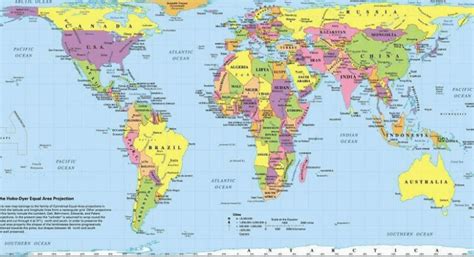 Map of the World Scale