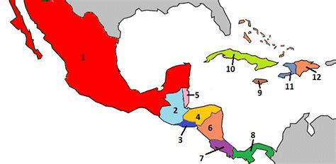 Map Quiz of Central America