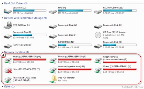 Network Map Drive Windows 7