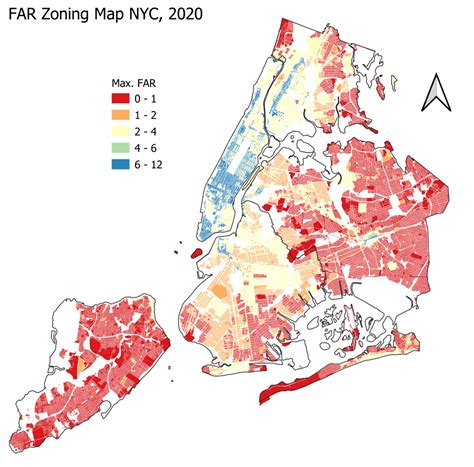 Map of New York City Zoning Map