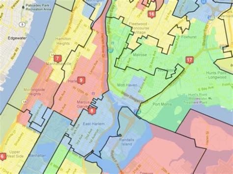 NYC District Map