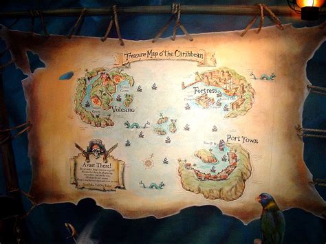 Pirates of the Caribbean Map