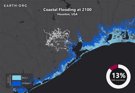 Projected Sea Level Rise Map