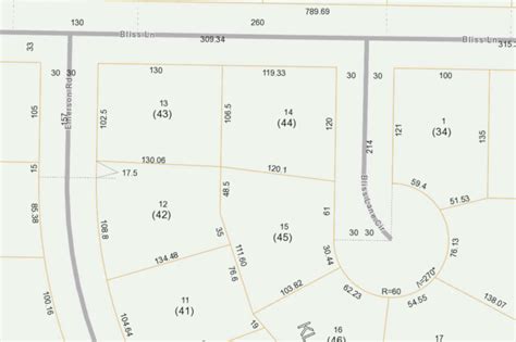 Property Lines Map For My House