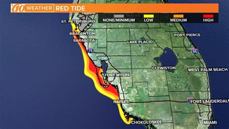 Red Tide Florida Map