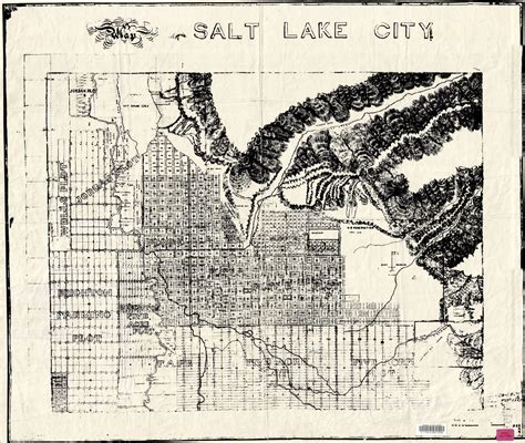 Salt Lake City on the map