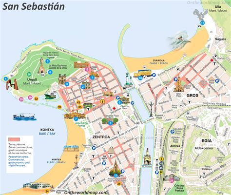 San Sebastian Map
