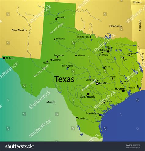Map of Texas