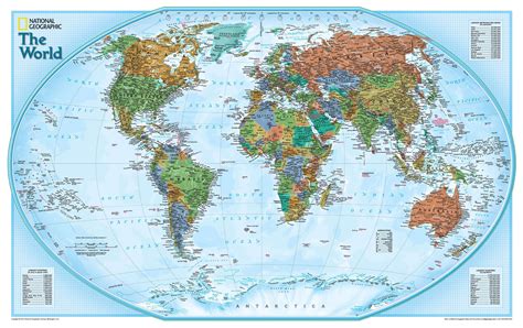 an image of the World National Geographic Map