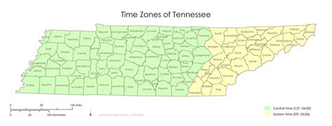 Tennessee Map