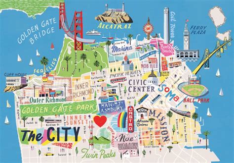 Tourist Map Of San Francisco