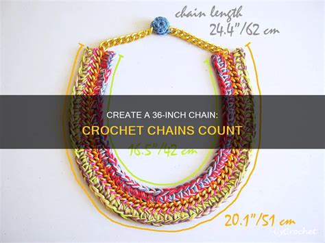 How Many Crochet Chains In 36 Inches