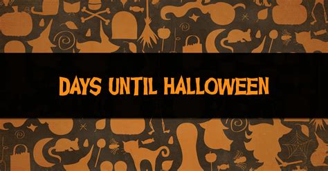 How Many Days Till Halloween