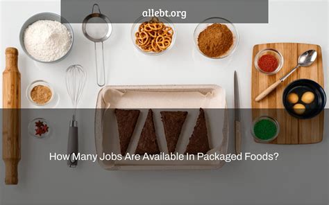 The Gut-Wrenching Truth: Scarcity of Jobs in the Packaged Foods Industry Leaves Many Struggling to Survive