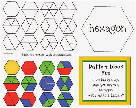 How Many Pattern Block Rhombuses Would Create 2 Hexagons