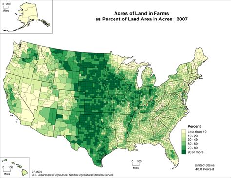 How Many People Commercially Farm In The United States