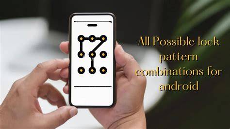 How Android pattern lock rules work