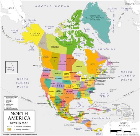 How Many States in North America: Exploring the Geography of the Continent