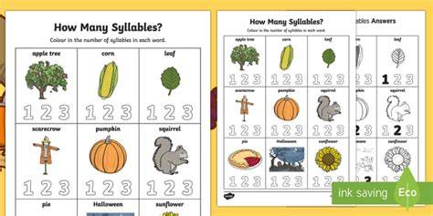 How Many Syllables In Leaves
