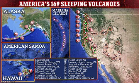 Discover the Number of Volcanoes in North America: A Comprehensive Guide