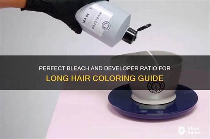 How Much Color To Developer When Coloring Hair