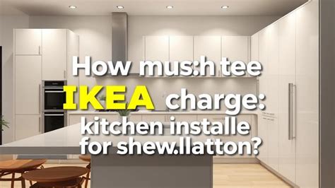 How Much Do Ikea Charge For Kitchen Installation