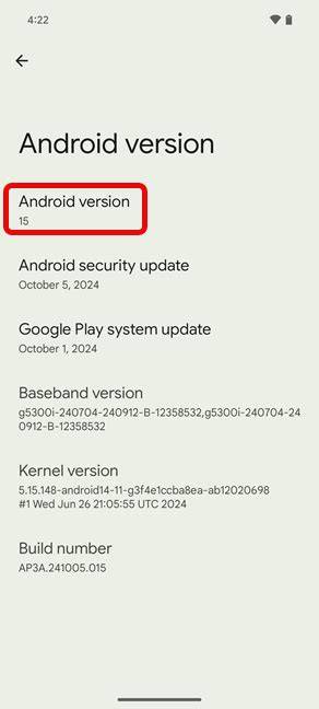 How to check which Android version you have