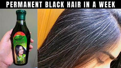 How Permanent Black Hair Oil Actually Works