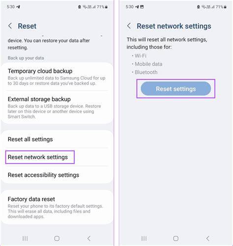 Before you reset quick checks that may solve the problem sooner