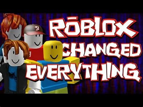 How Roblox Changed Everything : r/Roblox_RTC