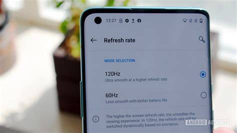 Lower refresh rate if your phone allows it