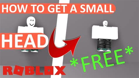 How TO Get A Tiny Head In Roblox - YouTube